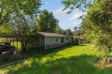Back of carport