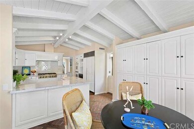 Breakfast nook looking into kitchen.