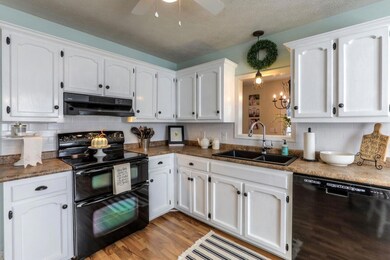 Great space for easy food preparation.