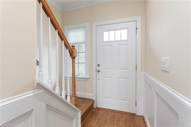 Beautiful Flooring and Moldings Greet You as You Walk In!