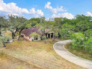Circular Driveway in front of the house.