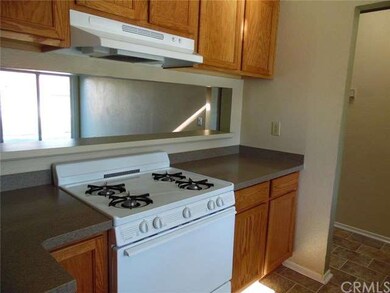 Kitchen and counter area
