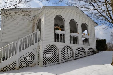 beautiful side porch