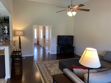 Hardwood in the great room