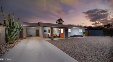 Driveway front view