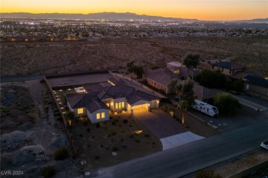 FRONT EVENING AERIAL VIEW