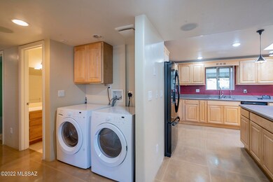 Laundry closet