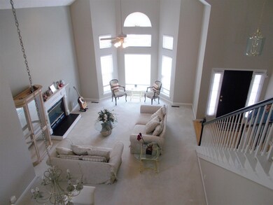 Overhead of living room 