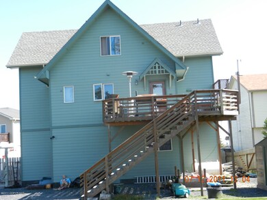 Back side of House