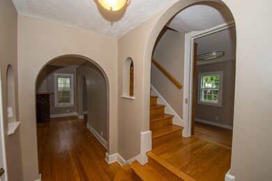 Foyer and stairway upstairs.