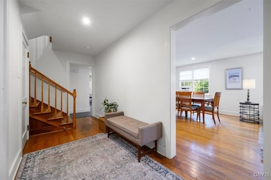 Front entry opens to all first floor amenities inc