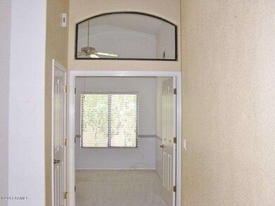 Double Door Entry to Den /Bedroom