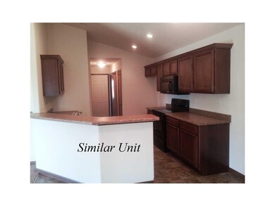 Kitchen. Picture is of similar unit.