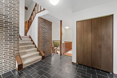 Spacious bright entry.