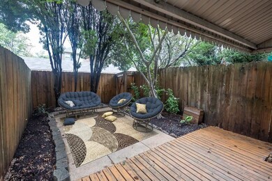 View of patio featuring a deck