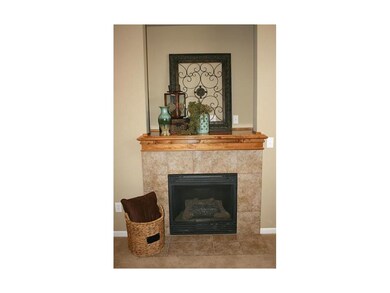 Gas Fireplace in Great Room