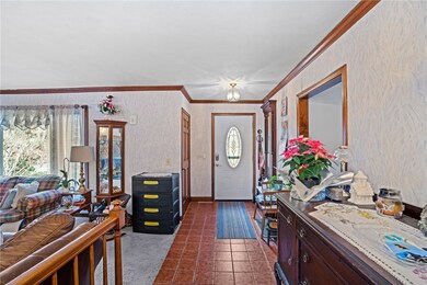 Entry into living room