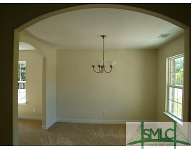 Dining Room. Dining room with archway
