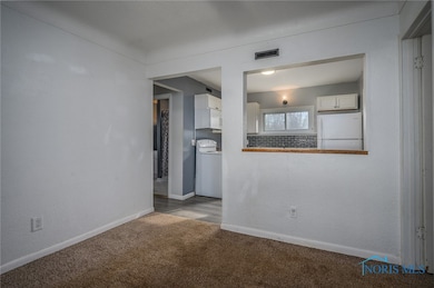 Open concept form kitchen to the living room