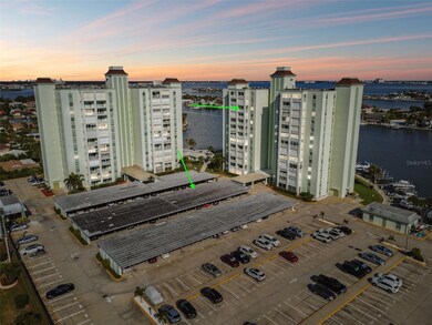 Your balcony and your covered parking space