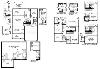 Spacious 3-5 bedroom, 2.5-3 bath home with tons of options for you and your family!