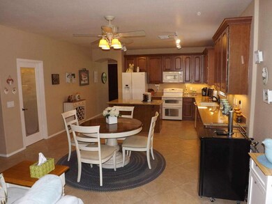 OPEN CONCEPT KITCHEN AND DINING AREA
