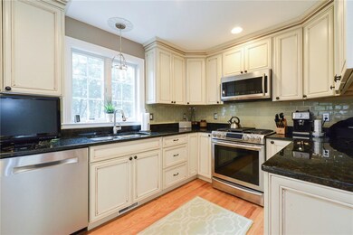Gourmet Kitchen with Stainless Steel Appliances
