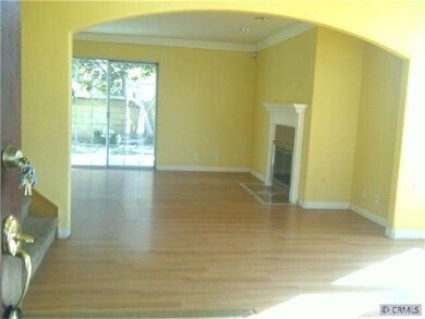 View to family room from front door
