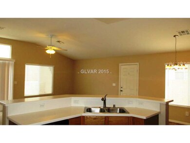 Kitchen. with side door entry.