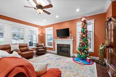 Spacious living room waiting for your furniture! 