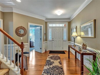 Another view of entry foyer with first floor bedro