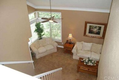 Upstairs view to living room/dining room below