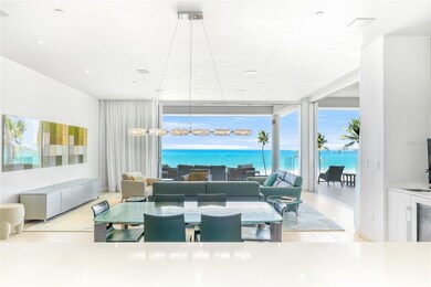 Living Room and Beachfront View