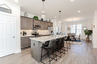 Open plan concept second floor kitchen and Dining