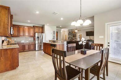 Spacious Kitchen. Any size kitchen table will fit