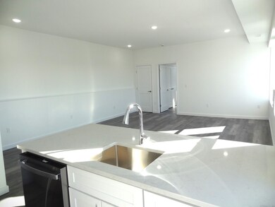 Open Living/Dining/Kitchen