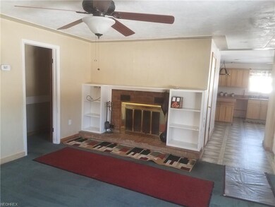 Fireplace in Living Room