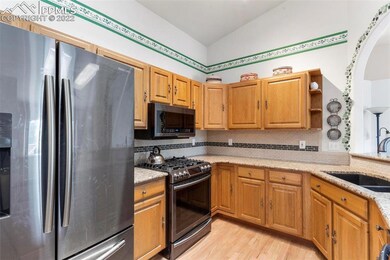 Kitchen has been upgraded with granite Countertops