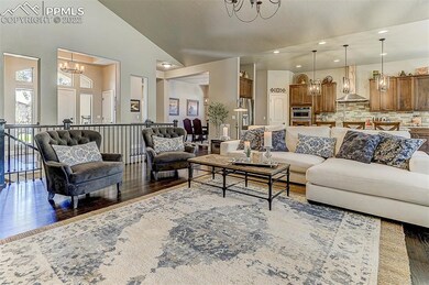 Vaulted ceilings make the space seem huge