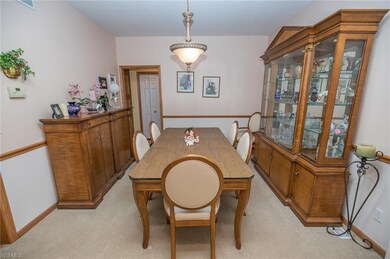Dining room, foyer view