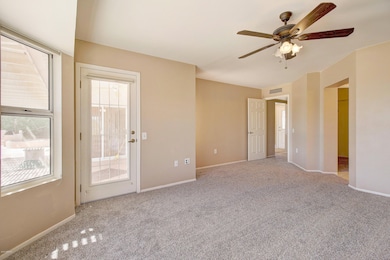 Master Bedroom w/ Exit to Patio