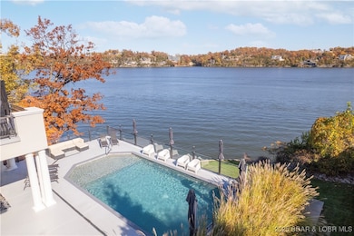 View of Private Pool and Lake of the Ozarks