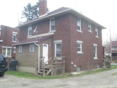 View looking northwest showing enclosed rear entra