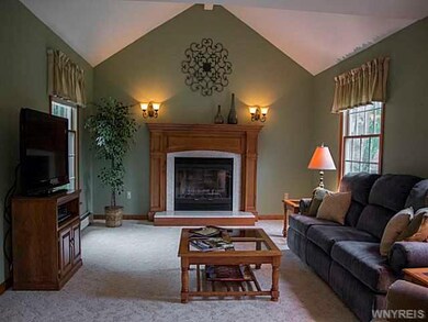 Family Room Beautiful Family Room w/ Vaulted Ceili