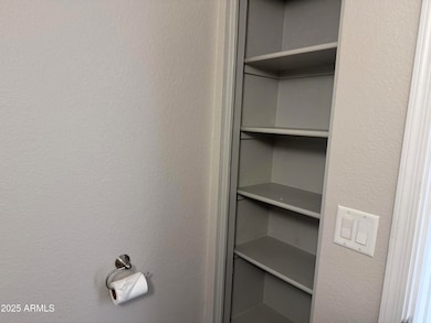 Powder Room Shelves