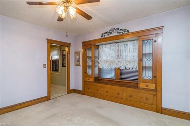 Formal dining room with beautiful built-ins
