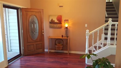 Open and concept with architectural features and b