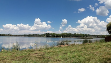 Lake view from property