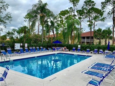 View of pool