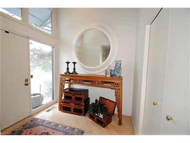 Two story front entry.